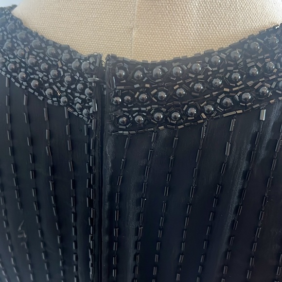 Laurence Kazar Long Black Beaded Sequin - Picture 10 of 17